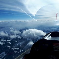 Verortung via Georeferenzierung der Kamera: Aufgenommen in der Nähe von Gemeinde Westendorf, Österreich in 3800 Meter